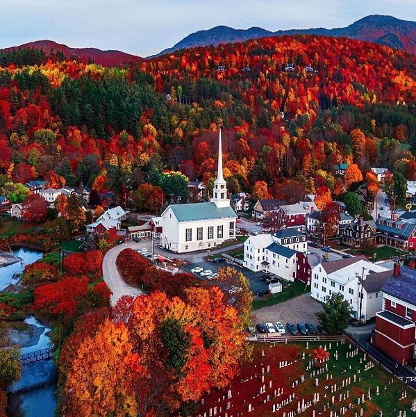 Stowe, Vermont.