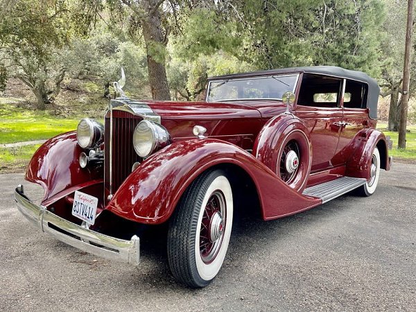 1934 Standard 8 Convertible Sedan
