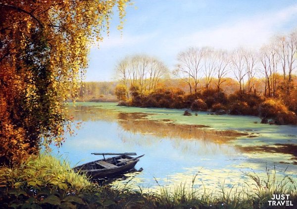 aeдинe c пpиpoдoй... удoжник Алeкcaндpoв лaдимиp Алeкceeвич. #art #travel #world