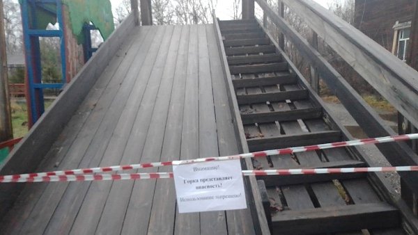Какие кировские горки не отвечают правилам безопасности? Сотрудниками теруправления обследованы ...