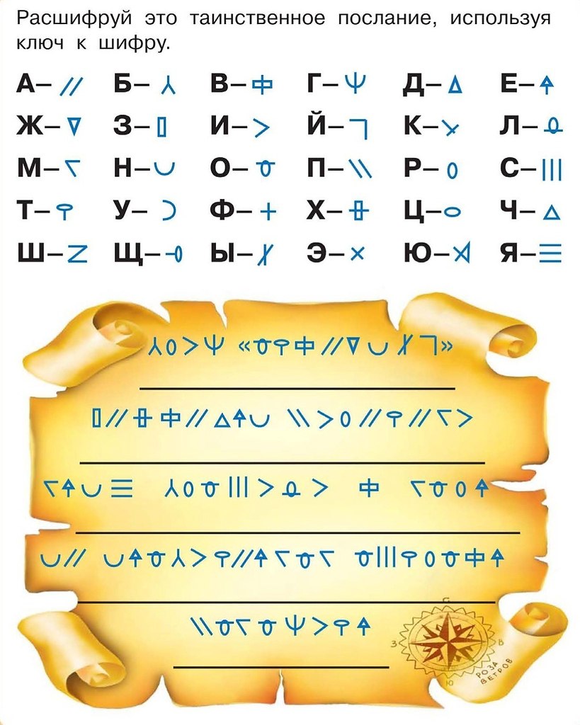 Зашифрованное послание.
