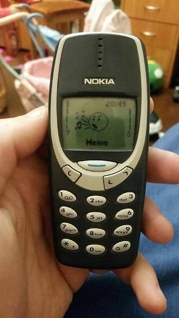 :)          Nokia 3310.        ...