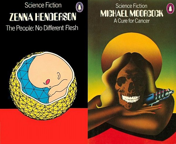 Обложки серии книг «Science Fiction (1970’s)» издательства Penguin Books.В 1970-х годах Penguin ... - 3