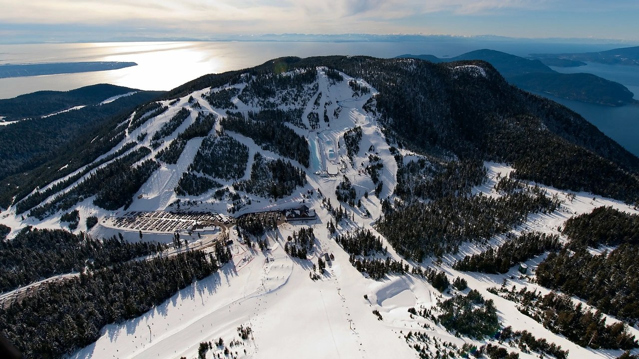 Cypress Mountain Ski area Vancouver