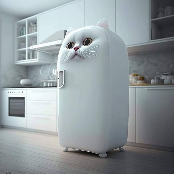 15 frigos originaux pour donner du pep's à sa cuisine ! Fridge decor, Retro frid