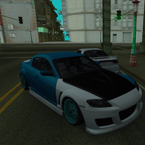 The road to chinatown. Mazda Rx7 Fd3s owner: sraly Mazda Rx8 owner: Saqwell