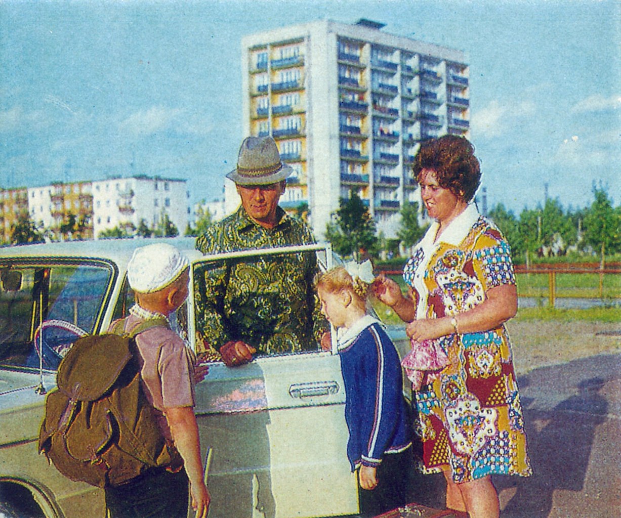 Улица 50 лет Октября в Светлогорске. «„Черное ... | Назад в СССР ...