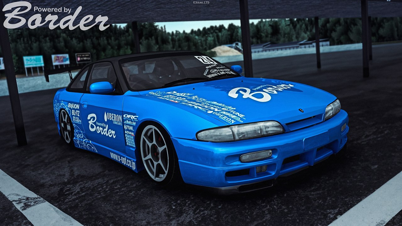 Team GRACE x Club ELEGANCE car meet 2023/06/https://fotostrana.ru/away?to=/sl/sbV2 Nissan Silvia S14 Powered by Border 1993