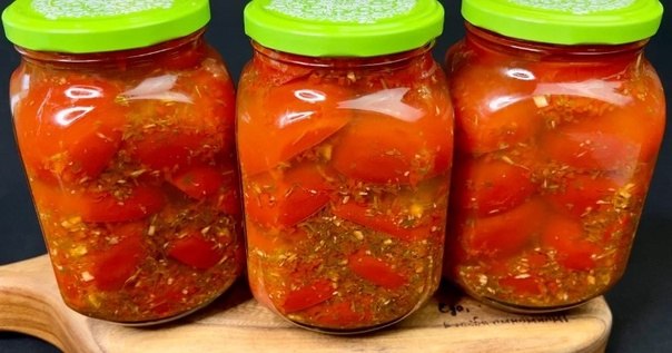 "Крошка Хрен" или "Хреновые" помидоры на зиму! Потрясающая закуска с огоньком ...