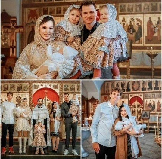 Дмитрий Тарасов покрестил 1,5-месячного сына. Я не спец, но в таких мини-платьях разве можно в ...