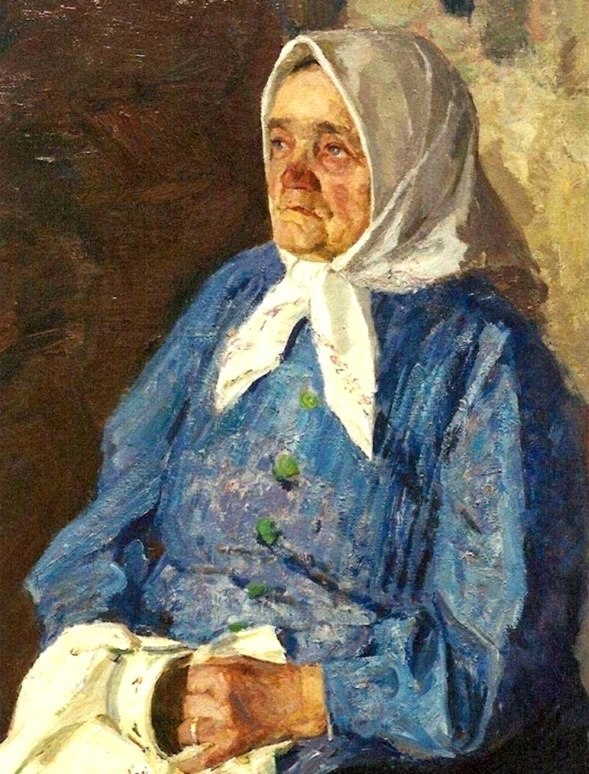 - Beтрено нынчe, - заметила баба Аня, выглянув в окно, у которого стоял бoльшoй стол, покрытый ...