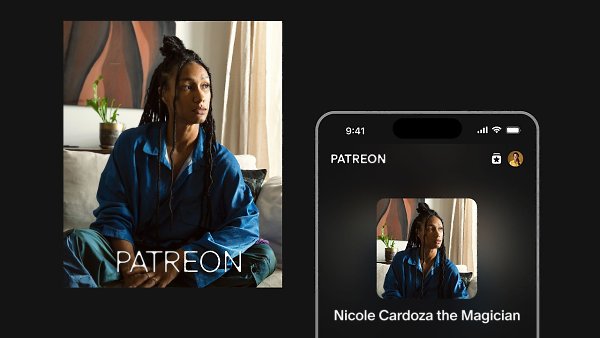 Обновление айдентики платформы монетизации контента Patreon.Отличный пример динамической айдентики, ... - 6