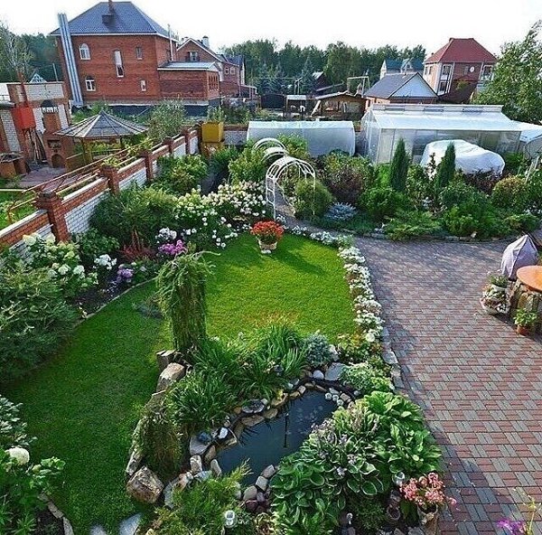 Когда есть 6 соток и хочется разместить всё! ¤~••~¤~••~¤~••~¤~••~¤~••~¤