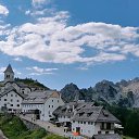 Monte_Lussari ������, ����������� ������, �� ������ 1879 ������, ����� ���� �� ������� ���� ����������