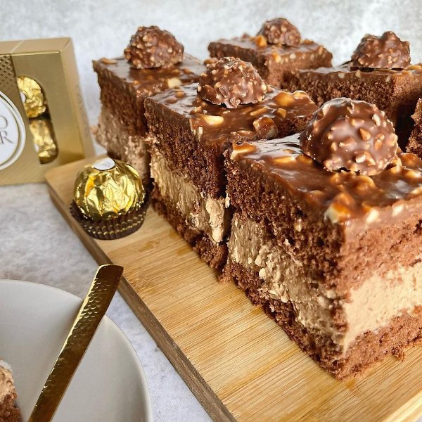 FERRERO ROCHER. Вкусный и простой торт Для любителей шоколада и орехов Кому интересно? Противень ...