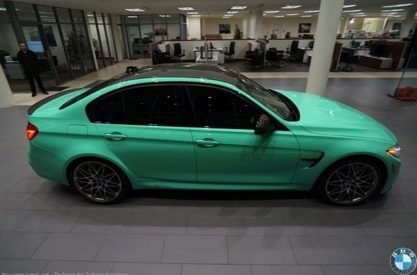 BMW M3 Mint Grn - 6