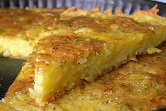 Запеканка из тертого картофеля с сыром и чесноком. Это блюдо стало одним из моих любимых еще в ...