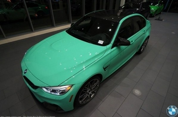 BMW M3 Mint Grn - 4