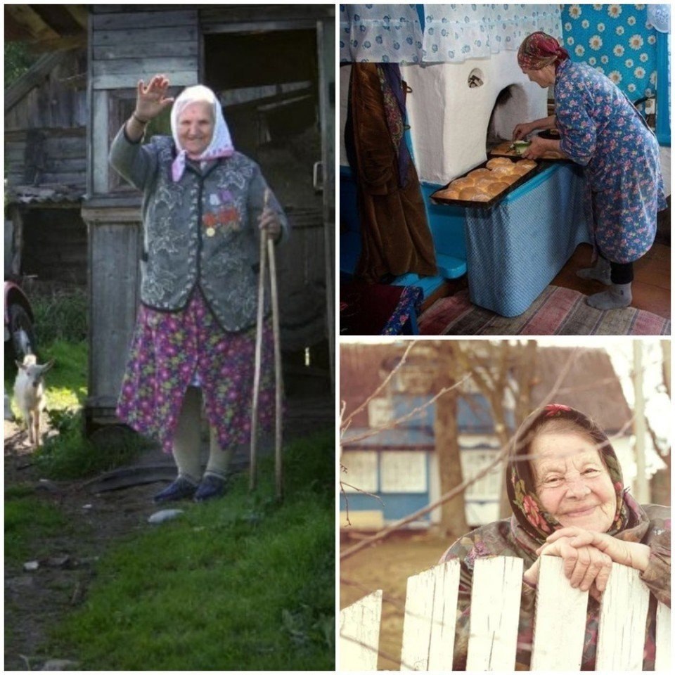 Бабушка шамкает беззубым ртом: «С днём рождения. Вот носочки тебе связала. Весленькие, правда? ...