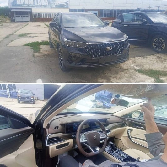 Новые (FAW Bestune T77) Lada X-Cross 5 временно будут производиться с китайским шильдиком на руле. В ...