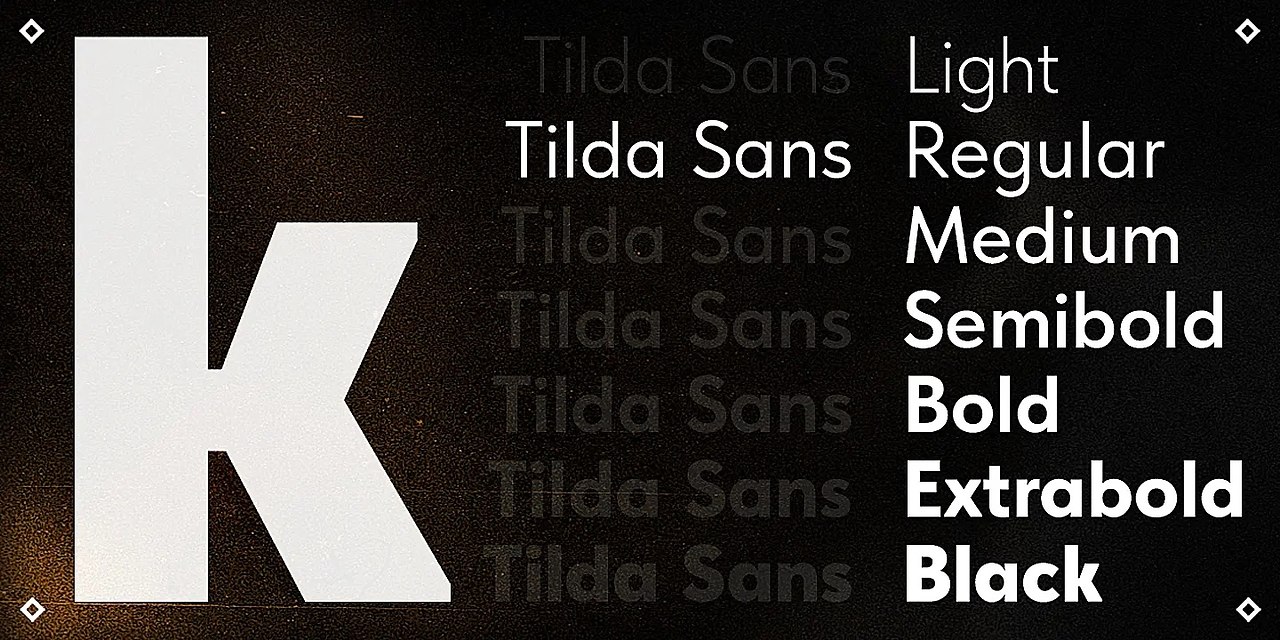   Tilda Sans       .  2021 ... - 2