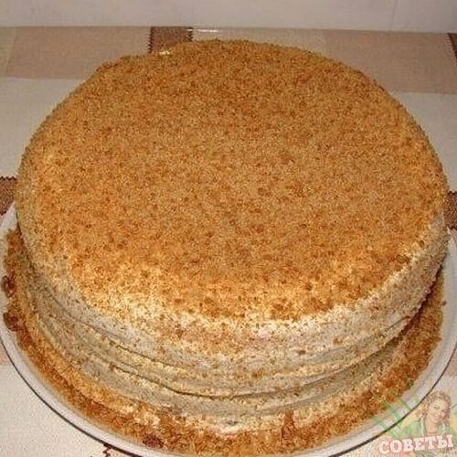Сметанник на скорую руку.Очень вкусный и нежный торт. Готовить его легко и ...