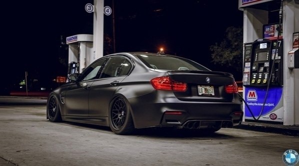 BMW M3 on air - 5