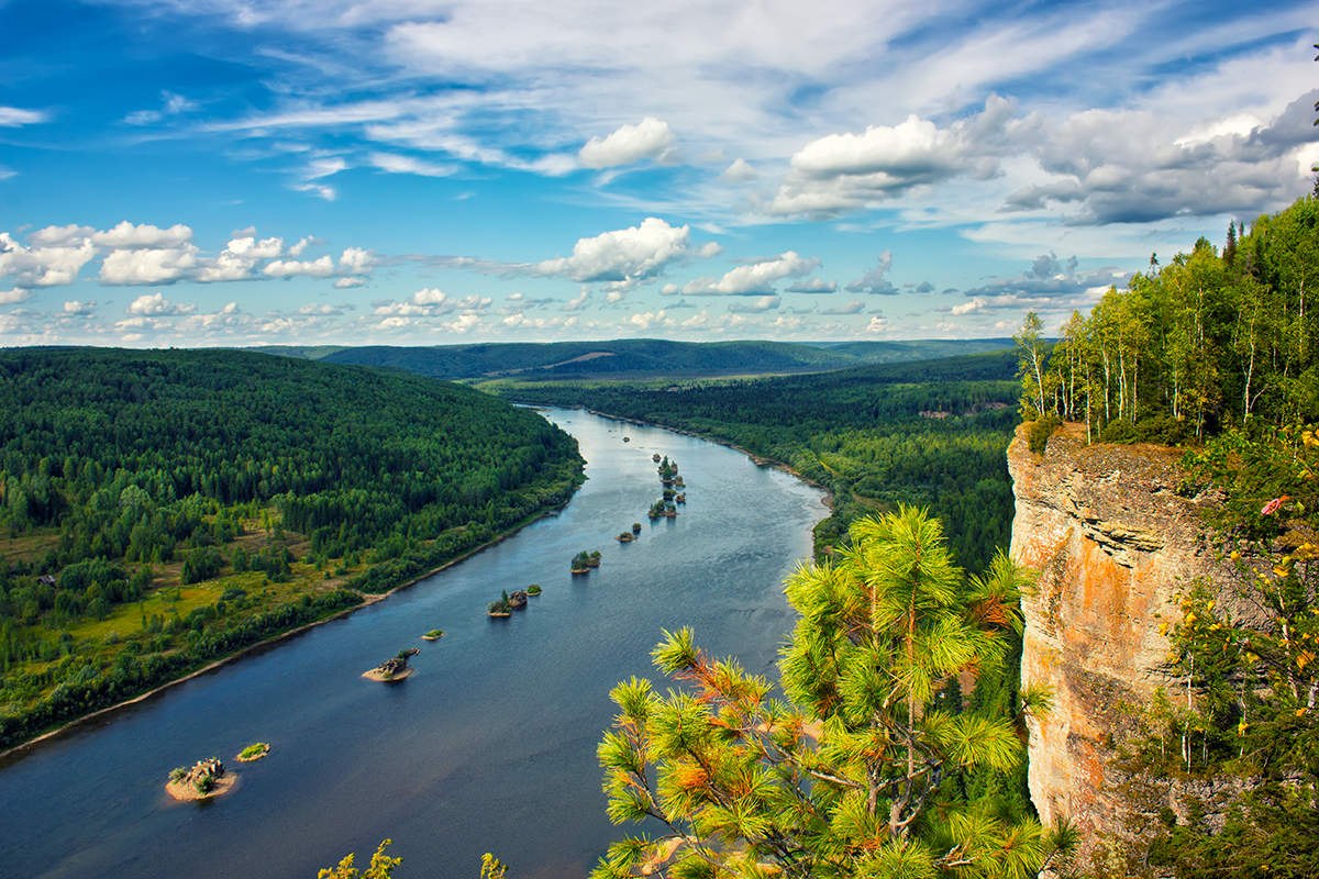 Красновишерск река Вишера