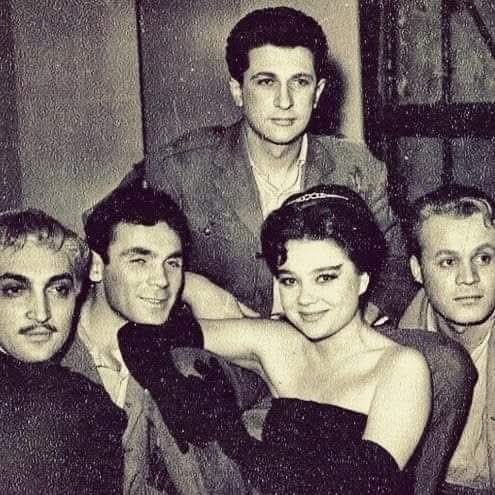 Молодые артисты нового московского Театра "Современник" 67 лет назад.24-летний ленинградец ...