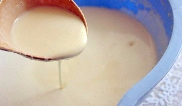 ЗАВАРНЫЕ БЛИНЫ НА МОЛОКЕ .Это просто мечта...Приготовление:Тесто:1. Пол литра молока2. 2 яйца взбить ... - 2