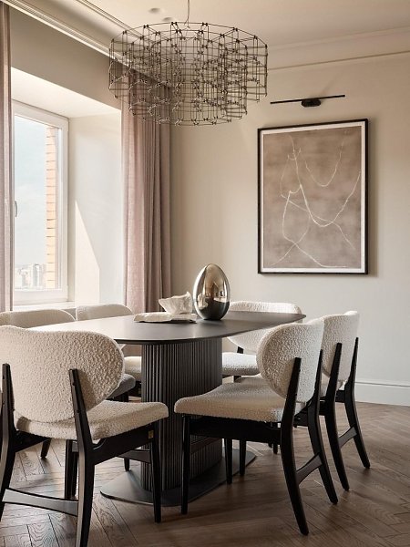 Спокойствие и объём: интерьер квартиры 129 м для семьи с детьми.Этот проект был создан для семьи с ... - 3