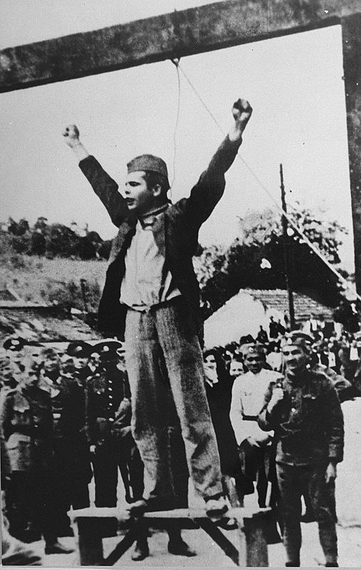 83 лет назад, 22 мая 1942 года, был казнен фашистами Степан Филипович - югославский партизан, ...