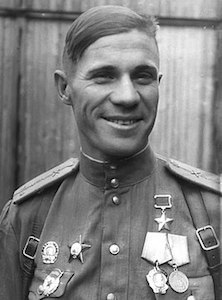 Суворов Сергей Николаевич.Командир истребительно-противотанковой батареи 59-й гвардейской танковой ...