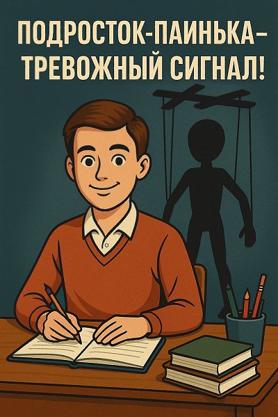 Подросток-паинька — это будущий клиент психолога. Родители часто говорят: «Он меня совсем не ...
