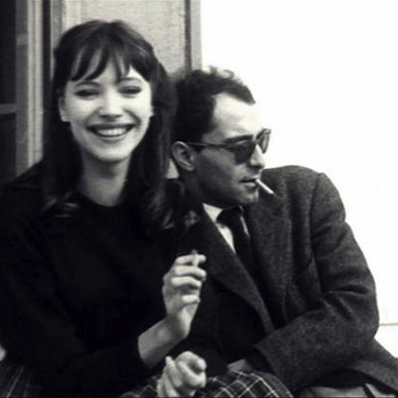 Anna Karina & Jean-Luc Godard.   -         ... - 4