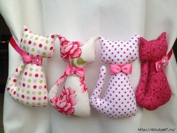 Подхваты для занавесок в детскую. Идеи для вдохновения. - 2