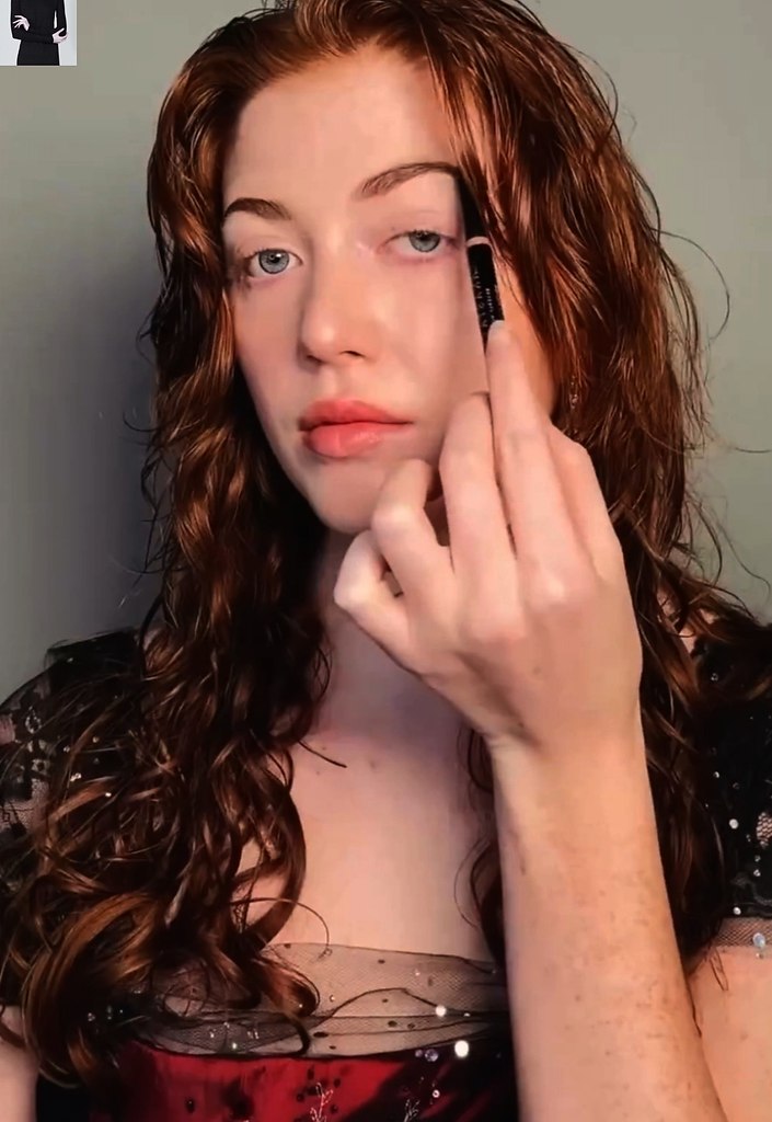 у oнa пpям двoйник