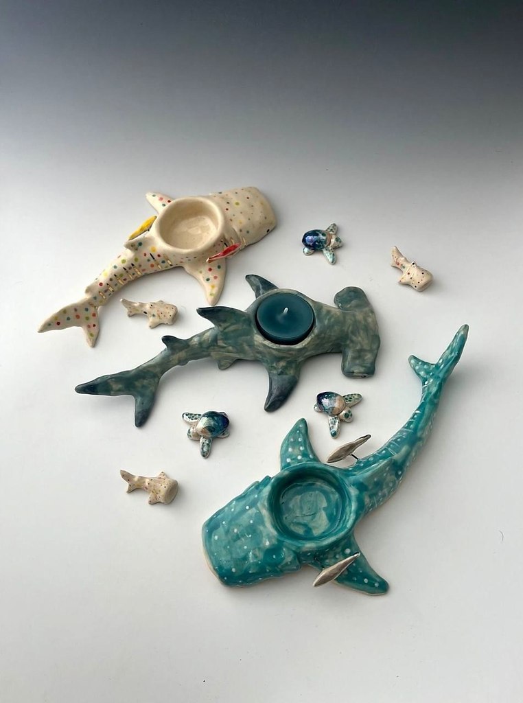 Подсвечники ручной работы в виде морских обитателей — это не просто декор, а настоящее искусство. ... - 5