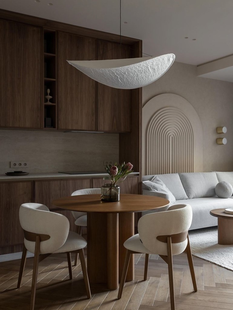 Минималистичная квартира 80 м в Москве.Этот интерьер — пример того, как можно совместить уют, свет и ... - 2