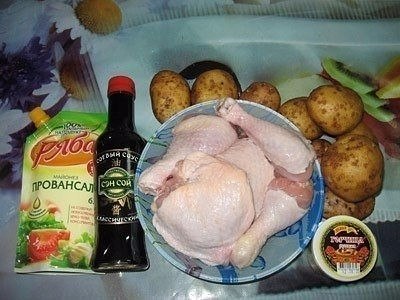 Вкусная курочка в маринаде вместе с картошкой в духовке. Очень просто и очень вкусно! Отличный ужин ... - 2