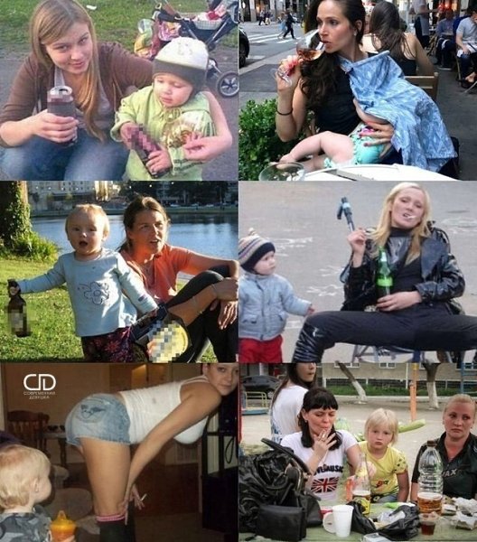 Те самые матери, которым лучше не доверять своих детей!