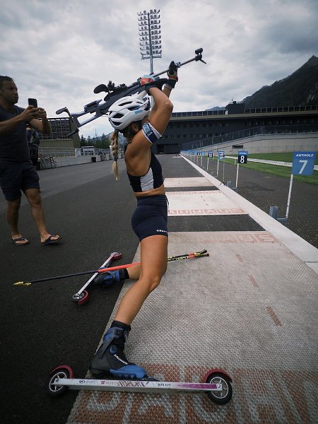 Ингри Тандервольд готовится к сезону. соцсети биатлонистки - 5
