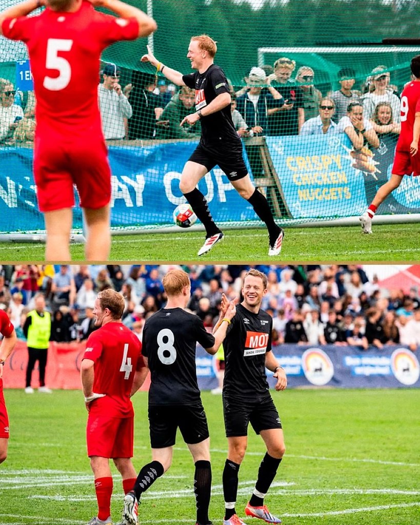 Братья Бё сыграли в футбол за одну команду. Организация MOT провела «матч ценностей» в рамках Norway ...