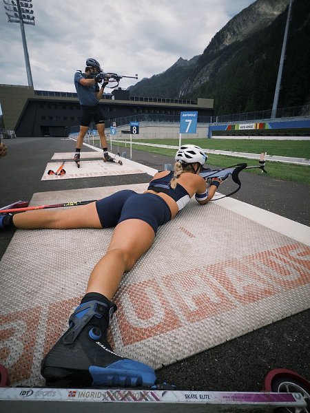 Ингри Тандервольд готовится к сезону. соцсети биатлонистки - 3