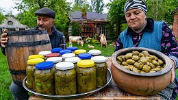 Долма из Виноградных Листьев: Сбор и Маринование на Зиму