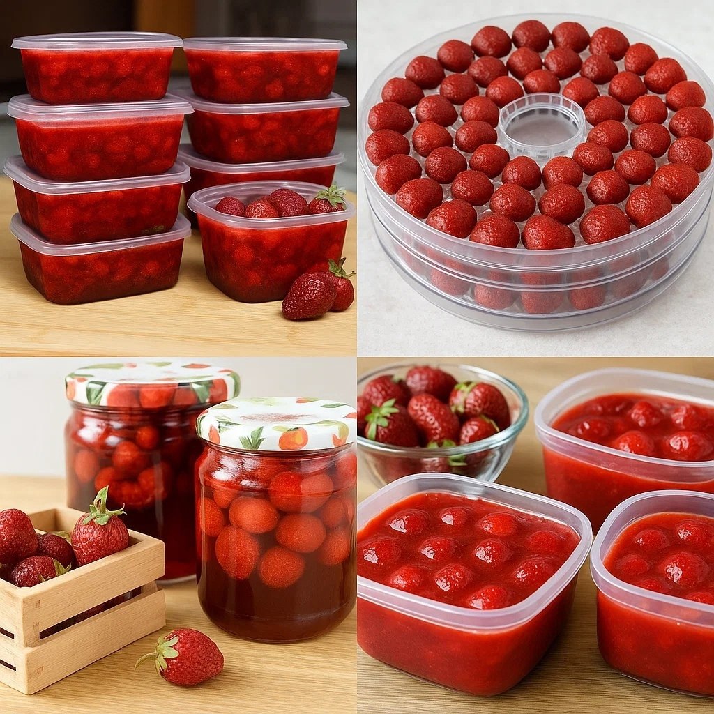 ПОДБОРКА ВКУСНЕЙШИХ ЗАГОТОВОК ИЗ КЛУБНИКИ НА ЗИМУ. Сохрани себе, чтобы не потерять! Будет, чем ...