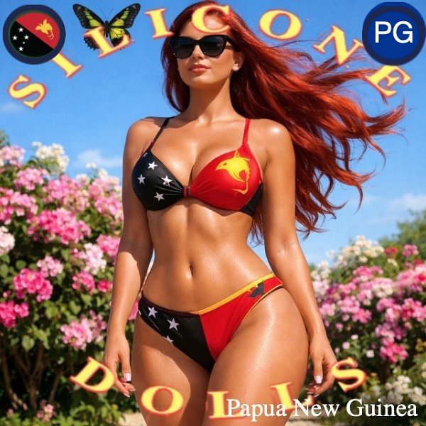 207. Silicone dolls ����� � ����� ������ Papua New Guinea PG - 63