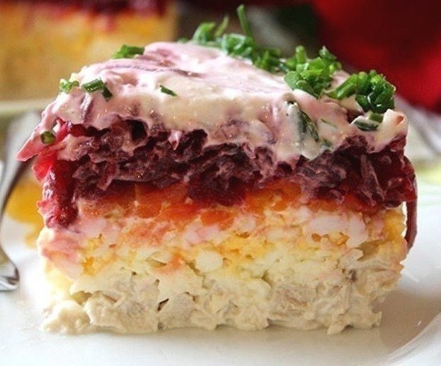 Салат из свёклы «Генерал». ВКУСНО-ЭТО НЕ ТО СЛОВО!Все кто пробовал потом выпрашивали рецепт этого ...