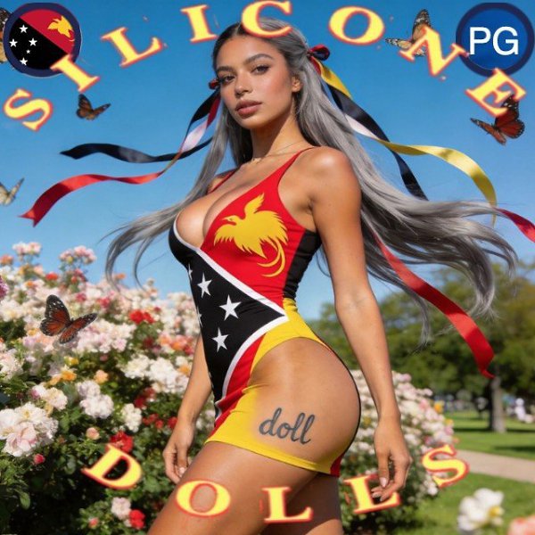 207. Silicone dolls ����� � ����� ������ Papua New Guinea PG - 41
