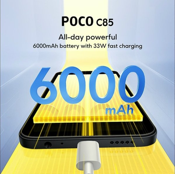 ����� ������! �� ��������! POCO C85 NFC 50MP ������ 6.9'' ����� Helio G81-Ultra ��������� 33W ... - 5